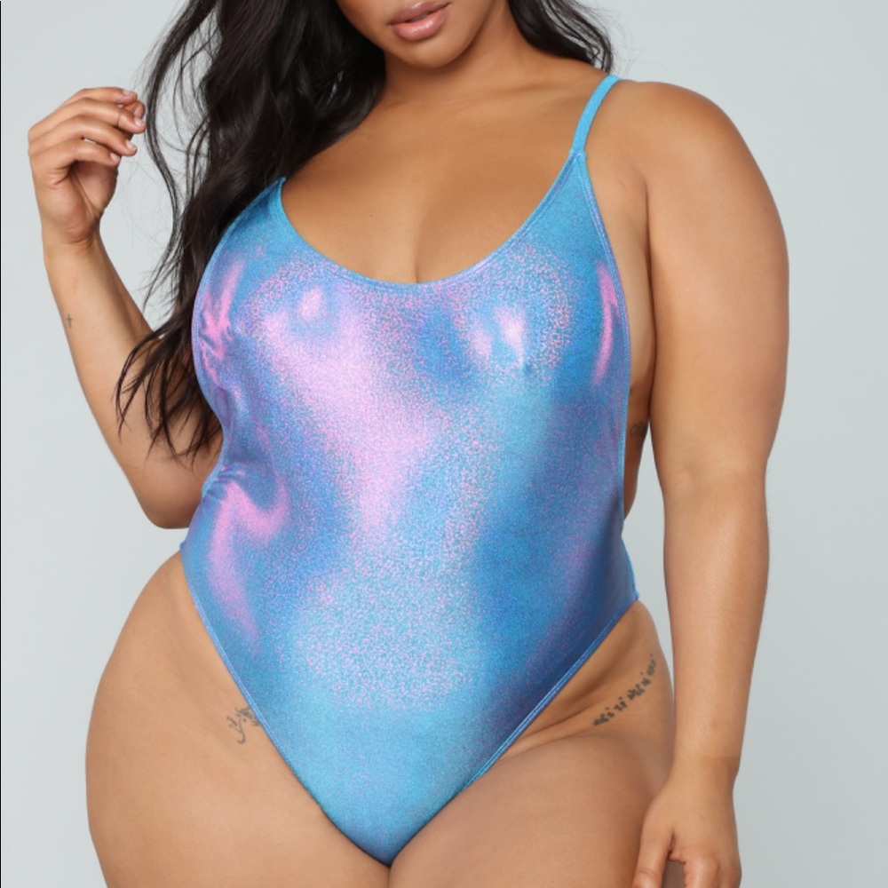 Standout Metallic Swimsuit